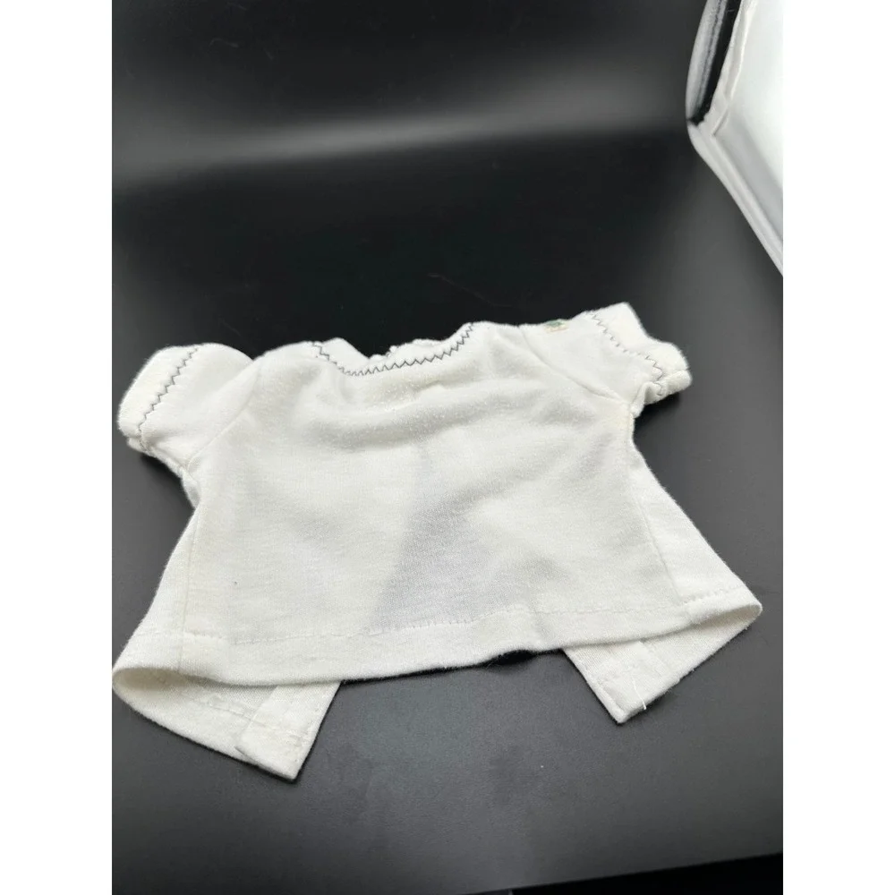 Coleco Cabbage Patch Kids 1980s White Shirt Navy Trim Boys Vtg 1983 Doll clothes